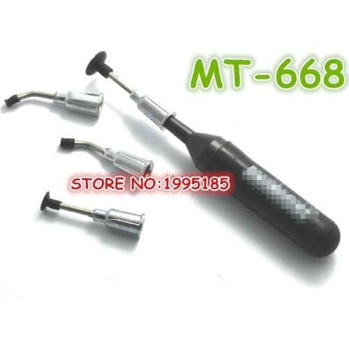 1 SET SMD IC Vacuum Sucking Pen Picker Pick Hand Tool 4 Suction Headers for MT-668 top