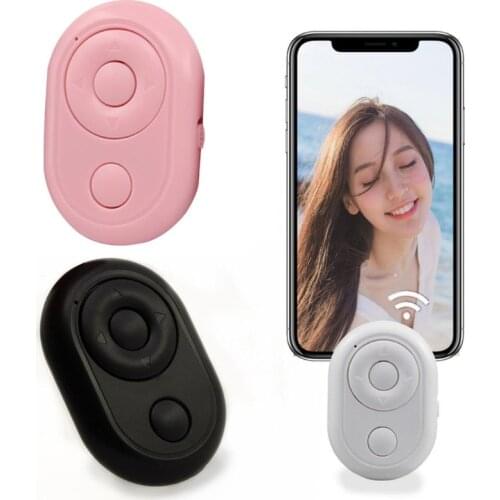 3 Colors Wireless Multimedia Bluetooth Remote Control Camera Shutter Selfie Controller for Andriod Phone