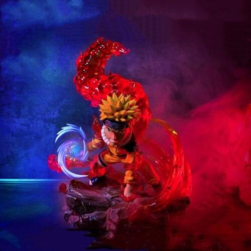 Anime Naruto Hatake Kakashi Uzumaki Naruto PVC Action Figure GK Collection Model