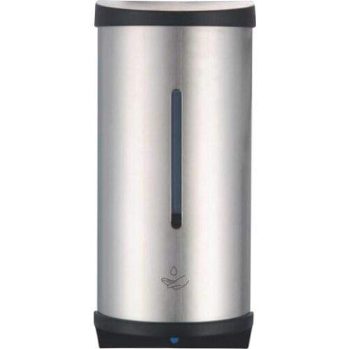 Free shipping to Austria Stainless steel soap dispenser hand sanitizer automatic sensor hotel bathroom wall type