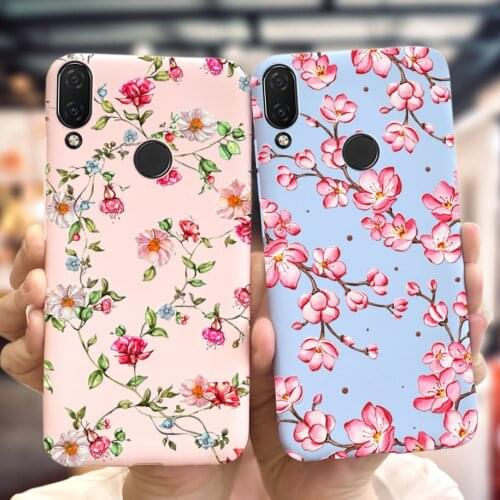 Colorful Flower Case For Huawei Nova 3i Cover Soft TPU Slim Protect Bumper Fundas For Huawei nova 5t 3e 4e nova3i INE-LX1r Coque
