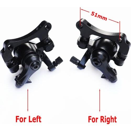 Electric Scooter Disc Brake Calipers Car Right & Left Disc Brake for Rear & Front Electric Scooter Replacement Accessories