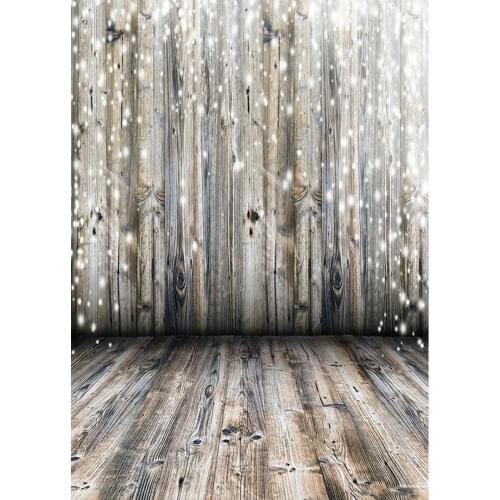 Lighting decorated with shiny gray pattern textured wood floor life work birthday party photography studio background