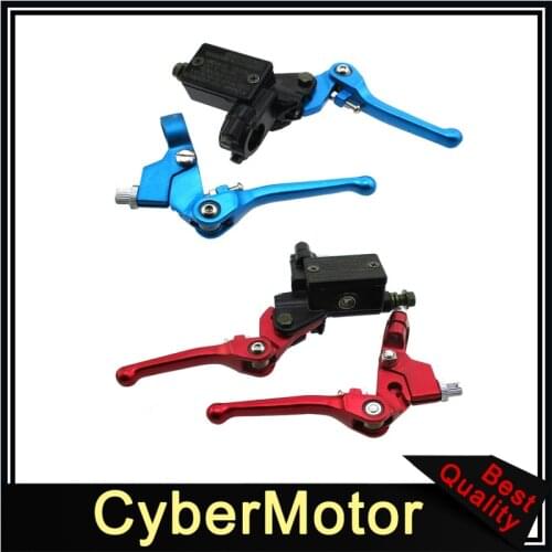 Hydraulic Brake Master Cylinder Clutch Lever For 50cc-160cc DHZ GPX Pitster Pro SDG Braaap Taotao Coolster Lifan YX Dirt Bike