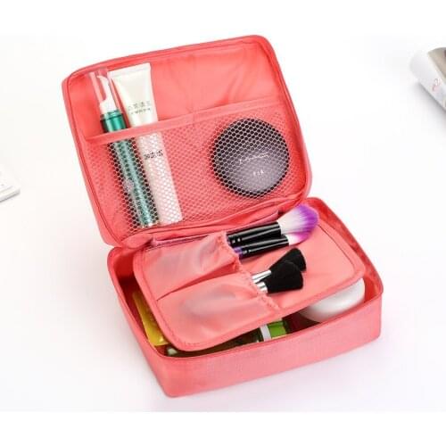 Hot Sale travel Organizer Waterproof Cosmetic Bag Multifunction Zipper Women toiletries OrganizerToiletry