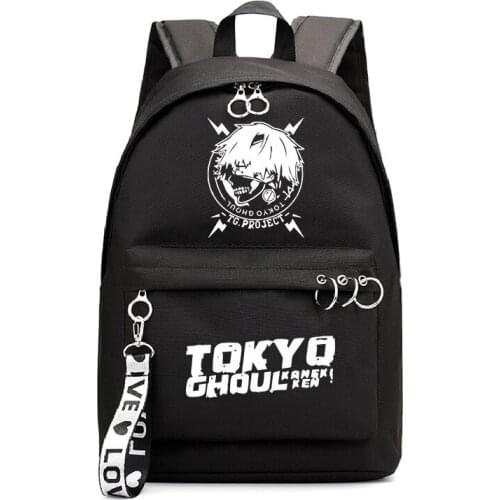 Hot sale Tokyo Ghoul Backpacks Students School Backpack Teens Travel Bag Mochila Boy Girl Casual backpack Men Women Laptop Bag