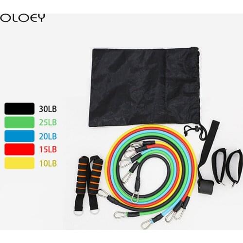 New Fitness Equipment Exercises Resistance Bands Crossfit Latex Tubes Pedal Excerciser Body Training Workout Yoga Pull Rope Gym