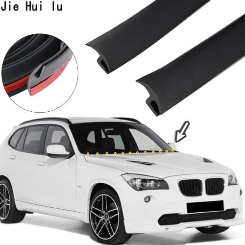 Windshield Rubber Seal Front Rear Windshield Sunroof Seal Strips Dustproof Sealing Strip For Auto Car Dashboard Windshield