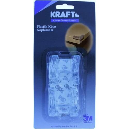 Kraft Plastic Corner Cover child baby safety silicone protective table corner edge protection cover child anticollision edge g