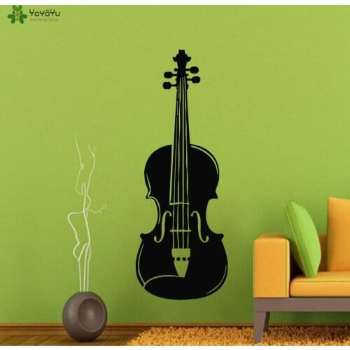 YOYOYU Wall Decal Vinyl Art Removeable Wall Sticker Decal Murals Living Room Music Guitar Poster YO465