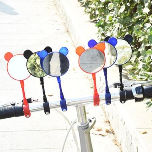 1pair Children Bicycle Rearview Mirror Baby Scooter Bike Accessories Cute Baby Rear Facing Mirrors Cycling Accessories