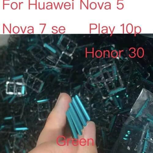 1pcs NEW Sim Tray Holder For Huawei Nova 5 Nova 7 se Play 10p Honor 30 SIM Card Tray Slot Holder Adapter Socket Repair Parts