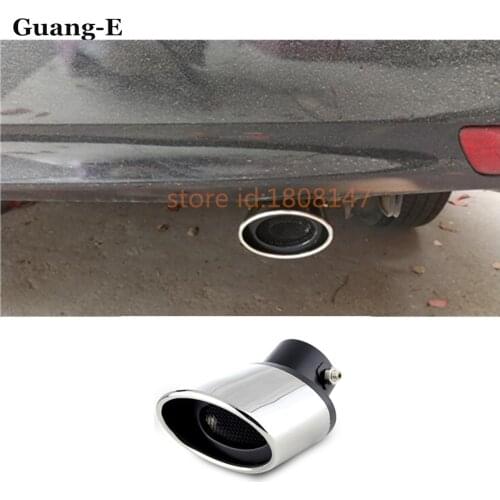 High Quality For Toyota Vios 2008 2009 2010 2011 Car Muffler End Tail Pipe Dedicate Stainless Steel Exhaust Tip Outlet 1pcs