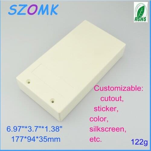 10pcs a lot, distribution box electronics plastic housing project box 177x94x35mm