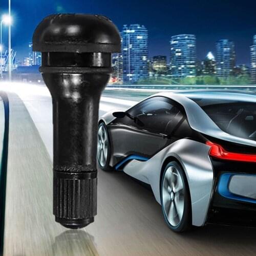 10pcs Valve Tire Snap-In Rubber And Copper Tire Car Valve Stem