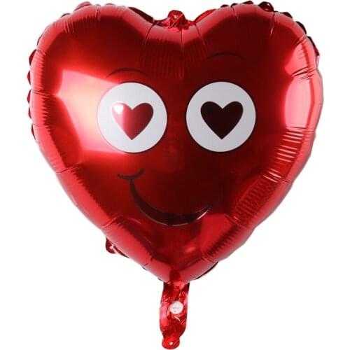 18 inch Ilove you heart balloon aluminum balloon birthday party wedding decoration balloon childrens toys wholesale
