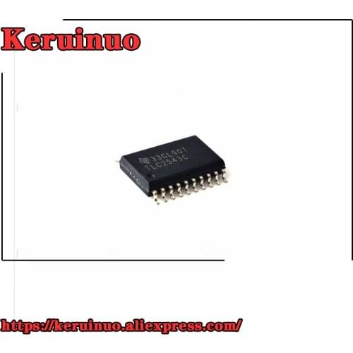 2pcs/lot TLC2543CDW TLC2543C TLC2543 SOP20 analog-to-digital converter SMD IC