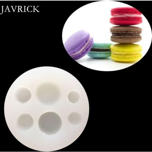 3D Macaron Mould DIY Pendant Silicone Resin Mold Craft Tool DIY Keychain Accessories Jewelry Making Tools