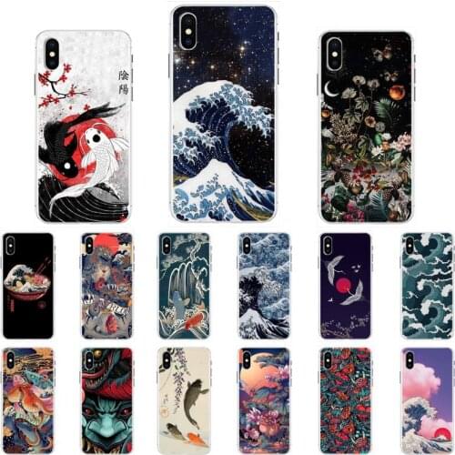 YNDFCNB Japanese style Art Japan Phone Case for iPhone 11 12 pro XS MAX 8 7 6 6S Plus X 5S SE 2020 XR case