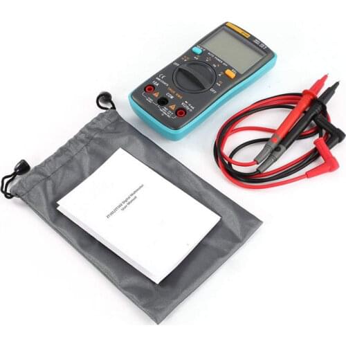 ZT101 Digital Multimeter 6000 Counts Backlit Display AC/DC Voltage Ammeter Voltmeter Ohm Tester Frequency Diode Meter Tool