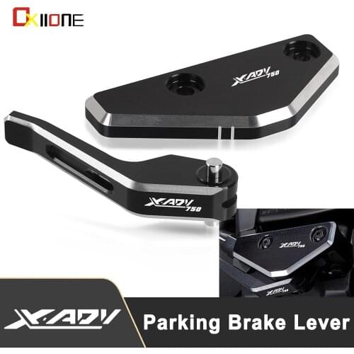 For Honda XADV 750 X-ADV 750 XADV750 2021 Parts Motorcycle Aluminum Parking Brake Lever & Cover Protection Accessories