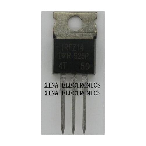IRFZ14PBF IRFZ14 FZ14 10A/60V TO-220 ROHS ORIGINAL 10PCS/lot Free Shipping Electronics composition kit
