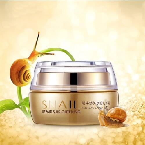 BIOAQUA Skin Care Whitening Moisturizing Day Cream Anti-Aging Anti Wrinkle Snail Face Cream Face Care 50g