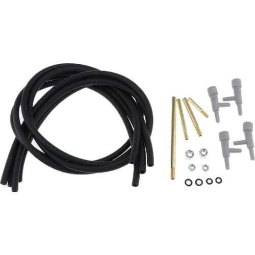 MOTORCYCLE MOTORBIKE CARBURETTOR CARB 4 CYLINDER VACUUM BALANCER GAUGE KIT