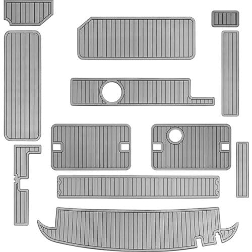 Customizable Marine Floor EVA Self-Adhesive Swimming Table &Teak Decking Yacht Skid Pad For Four Wins 278 Vista 1994-2000