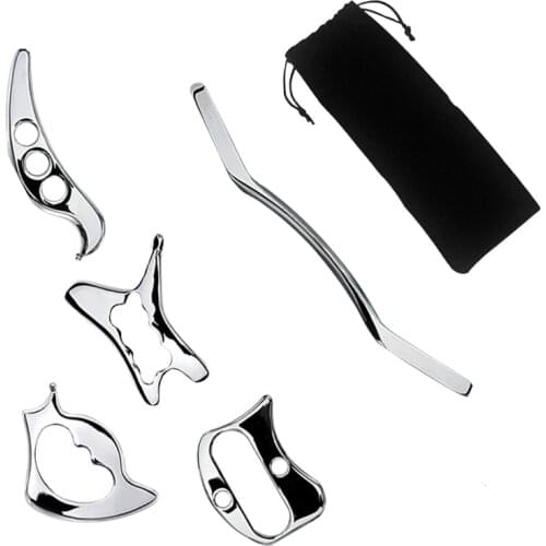 Stainless Steel Gua Sha Guasha Massager Tool Scraper Physical Therapy Loose Muscle Meridian Massage Machine SPA Board Tool