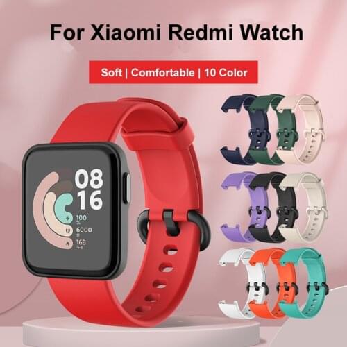 NEW Solicone watch band strap for Redmi Watch Xiaomi watch Wristband watchbands