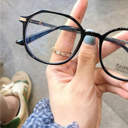 Gafas De Sol Mujer Blue Light Blocking Glasses Cute Anti Eye Strain Fashion Polygonal Frame Glasses For Reading Play Computer