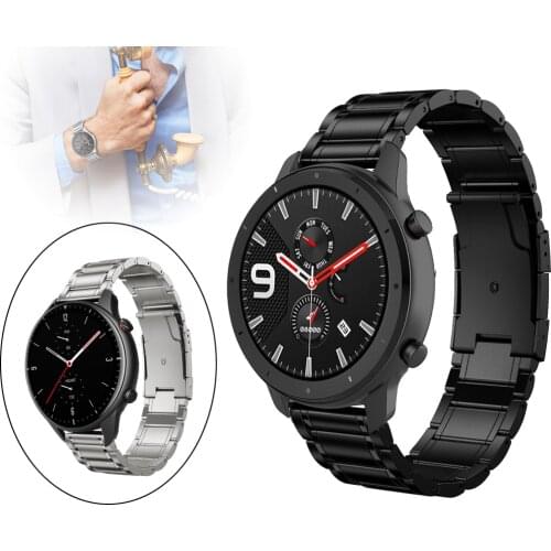 22mm Titanium Alloy Strap For Xiaomi Huami Amazfit Stratos Pace 2 2S suitable for GTR 47mm/GTR2 Replacement Bracelet Accessories