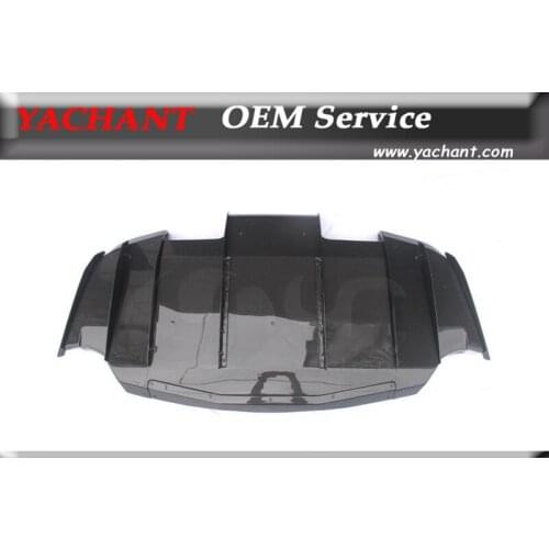 Car-Styling Carbon Fiber Rear Diffuser Fit For 2014-2016 F80 M3 F82 F83 M4 VS VRS Style Rear Under Diffuser