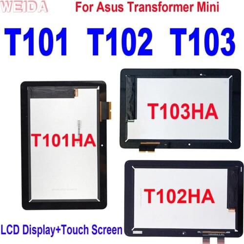10.1" For Asus Transformer Mini T101 T102 T103 T101HA T102HA T103HA T103HAF T101H LCD Display Touch Screen Digitizer Assembly