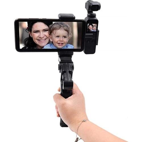 3in1 1set Action Camera Accessories for STARTRC DJI OSMO Pocket Extended Mounting Bracket & Phone Clip & Tripod Holder