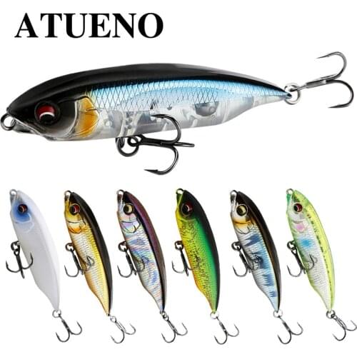 BOTE karashi 59mm 75mm Slow Sinking Pencil Lure 5.5g 10.5g Wobblers Hard Bait Artificial Swimbait Stickbait