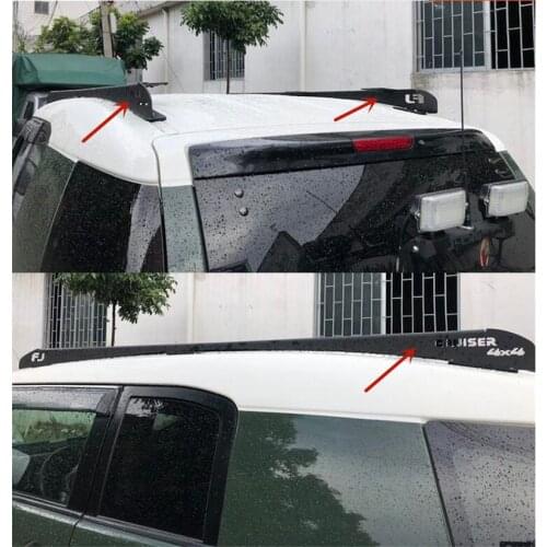 Aluminum Alloy Roof Rack For TOYOTA FJ CRUISER 2007-2020 Rails Bar Luggage Carrier Bars top bar Racks Rail Boxes