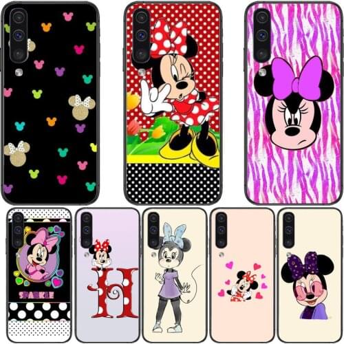 Minnie Mouse Story Phone cover hull For SamSung Galaxy S8 S9 S10E S20 S21 S5 S30 Plus S20 fe 5G Lite Ultra black soft case