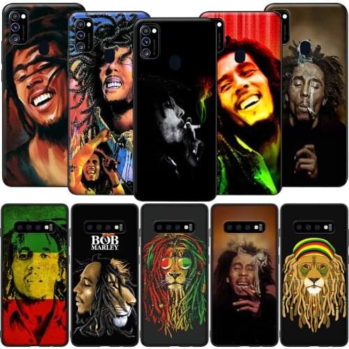 GX42 Bob Marley Case for Samsung Note 8 9 10 20 Ultra J2 J5 J4 J6 Plus J7 Prime Duo J730 Pro Core J8 Lite
