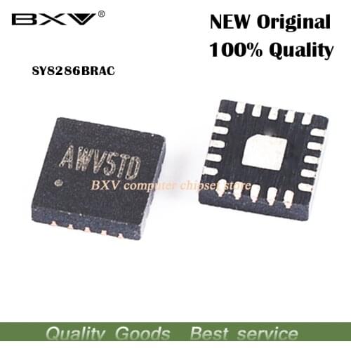 5pcs SY8286BRAC SY8286B AWV5QB AWV5BB AWV5JA AWV QFN new original laptop chip free shipping