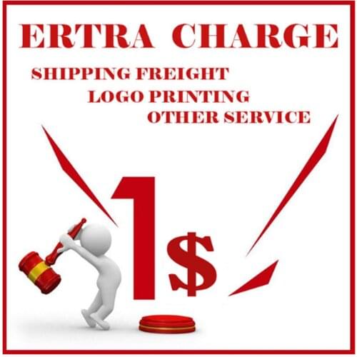 Extra Pay for additional order Fee, 1pc = 1USD,10pc = 10USD, 100pcs = 100USD