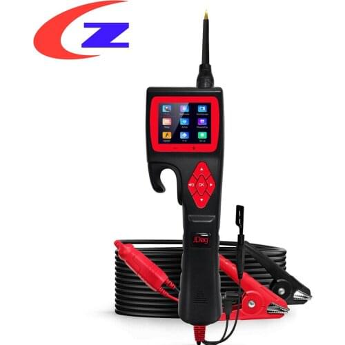 JDiag P200 Auto Smart Hook Power Test Car Circuit Analyzer Tester Electrical System Probe Relay/Diode/Injector Tester Tool