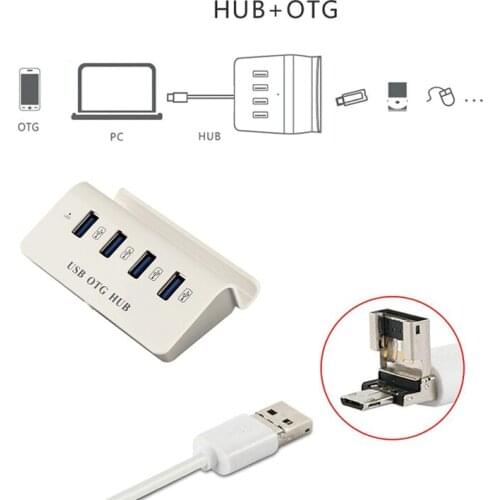 Android Micro Interface Converter USB Splitter OTG Wireless Controller Double Expander For GPD XD Plus
