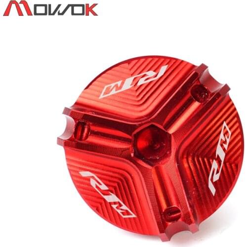 For YAMAHA YZF-R1M YZFR1M yzfr1m 2015-2020 M27*3 Motorcycle Reservoir Engine Cup Plug Oil Filter Cover Cap