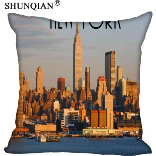 LU New I Love NY New York City View 45X45 CM Soft Pillowcase pillow case