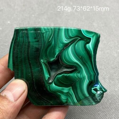 Best! 100% Natural Green Malachite Polished Mineral Specimens Rough Stone Slices Quartz and Crystals Repair Crystals