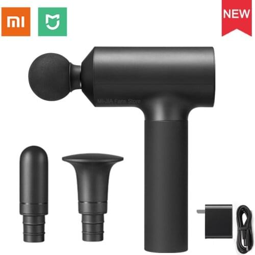 Xiaomi Mijia Massage Gun Electric Neck Massager Smart Hit Fascia Gun For Body Massage Relaxation Fitness Muscle Pain Relief
