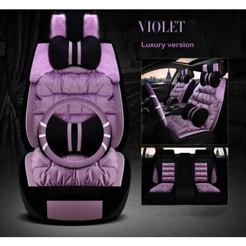 GEEAOK car seat covers set universal For seat ibiza 6l 6j leon mk2 3 alhambra altea toledo ateca arona auto accessories interior