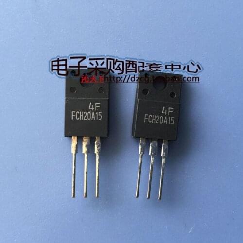 100% nuevo 10 pcs/lote FCH20A15 20A15 150VV20A FCH20A10 20A10 100V20A TO-220F Transistor origina